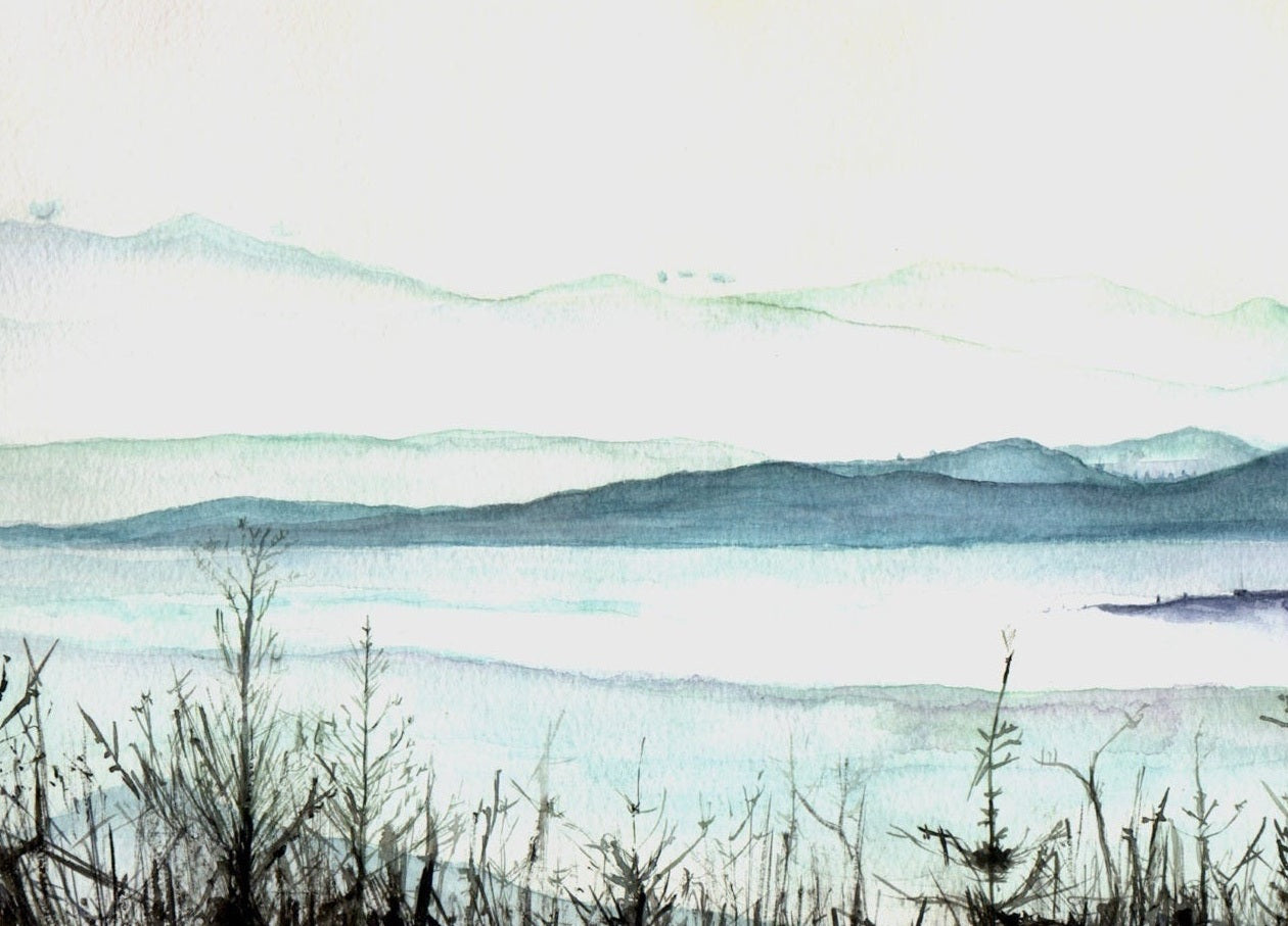 Loch Lomond Mist Art Prints