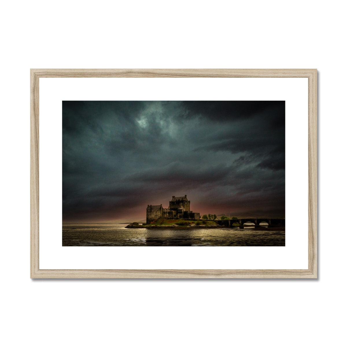 A Brooding Eilean Donan Castle Scottish Landscape Photography | Framed & Mounted Prints From Scotland