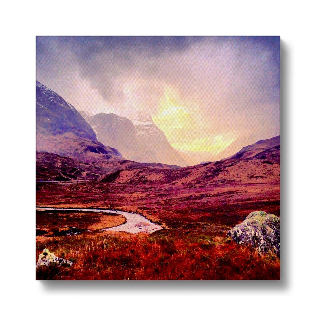 A Brooding Glencoe Art Eco Canvas-Glencoe Art Gallery