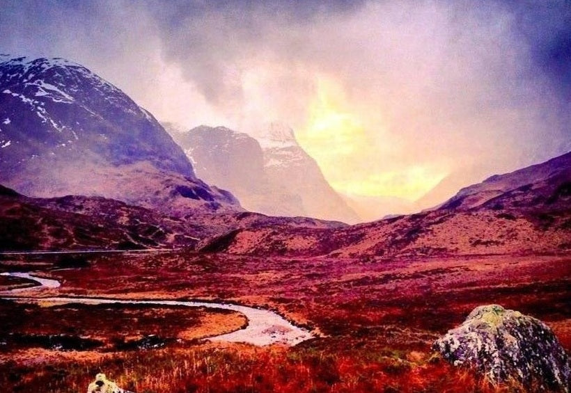 A Brooding Glencoe Art Prints from my Glencoe Art Gallery Collection