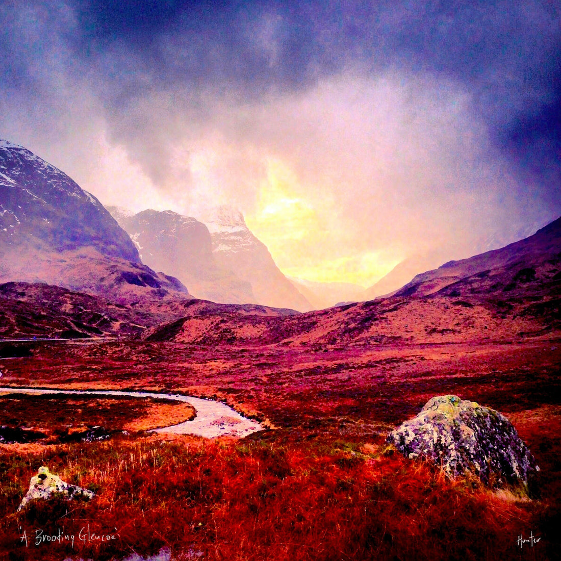 A Brooding Glencoe | Scotland In Your Pocket Art Print