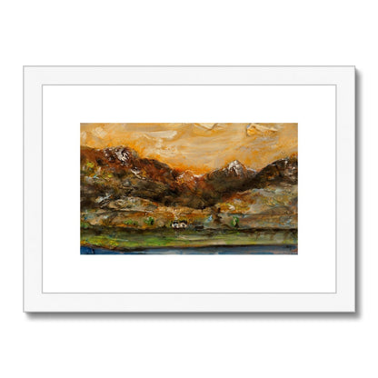 A Glencoe Cottage Painting | Framed &amp; Mounted Prints From Scotland