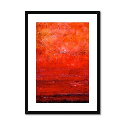 Abstract Summer Painting | Framed &amp; Mounted Prints From Scotland