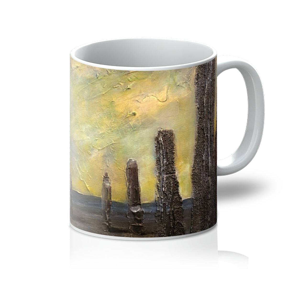 An Ethereal Ring Of Brodgar Art Gifts Mug | Orkney Art Gallery | Paintings, Prints, Homeware and Art Gifts From Scotland By Scottish Artist Kevin Hunter