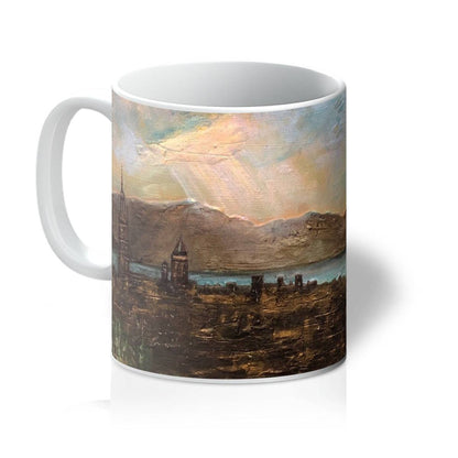 Angels Fingers Over Greenock Art Gifts Mug