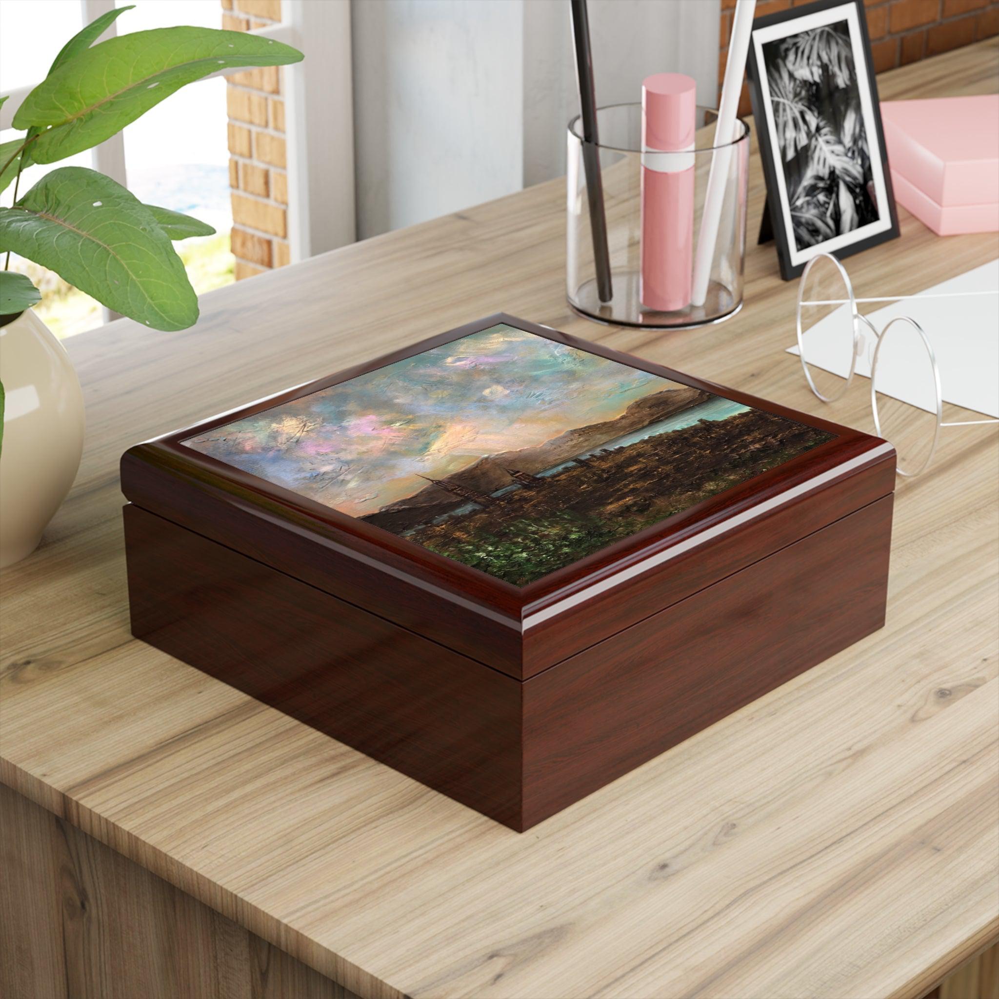 Angels Fingers Over Greenock | Art Jewellery Box | Scotland