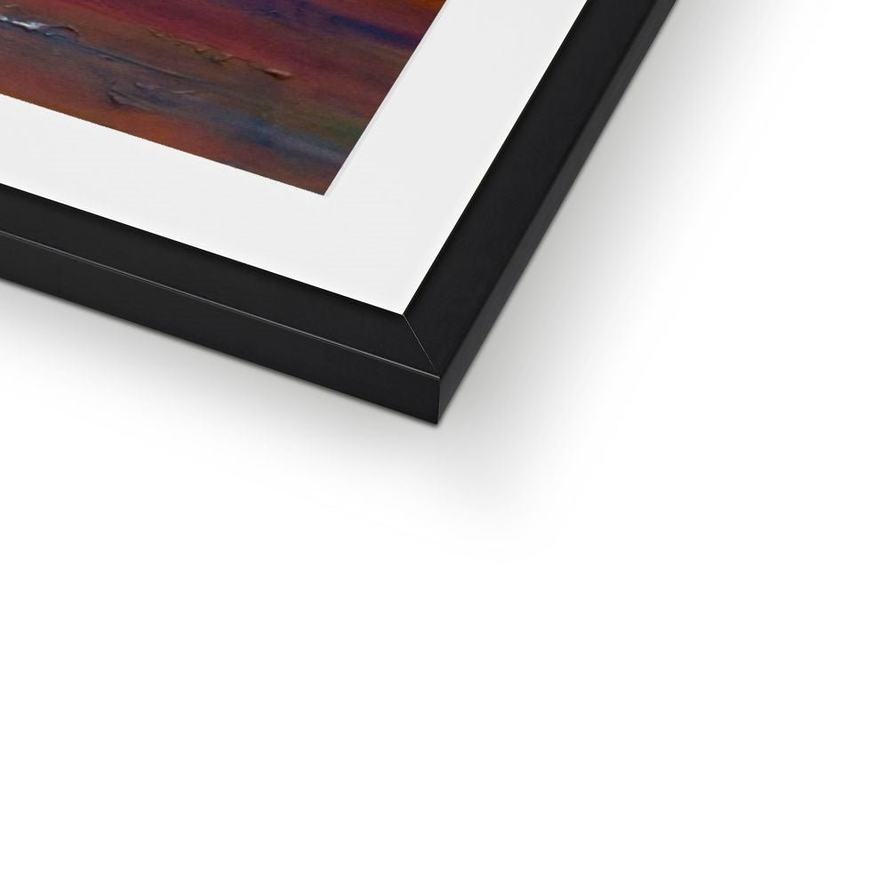 Arran Autumn Dusk Painting | Framed & Mounted Prints From Scotland