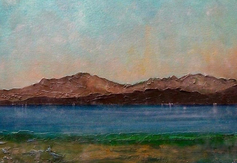 Arran From Scalpsie Bay Art Prints from my Arran Art Gallery Collection