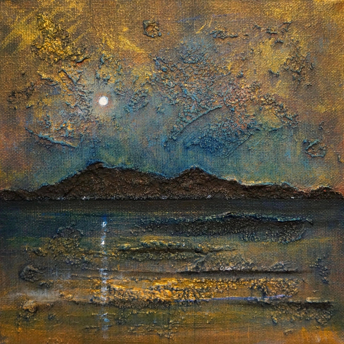 Arran Moonlight | Scotland In Your Pocket Art Print