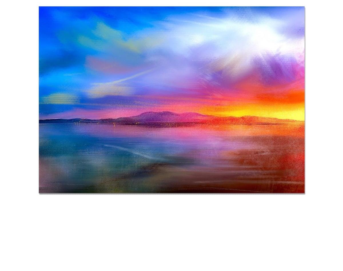 Arran Sunset Art Prints from my Arran Art Gallery Collection