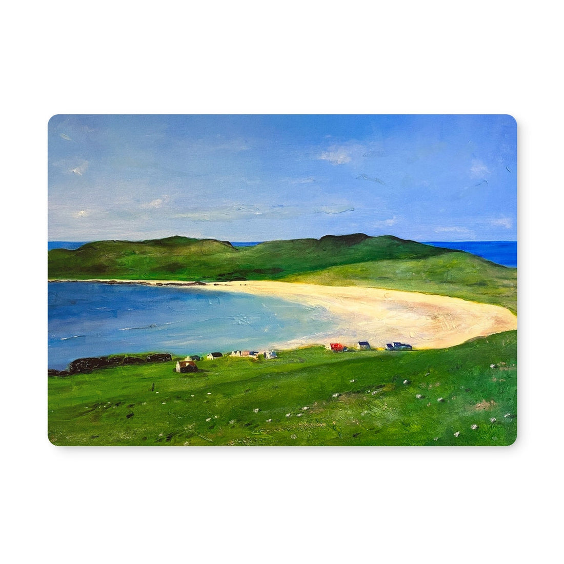 Balephuil Beach Tiree | Scottish Art Gifts | Placemat | Hebridean Islands Art Gallery | Paintings, Prints, Homeware and Art Gifts From Scotland By Scottish Artist Kevin Hunter