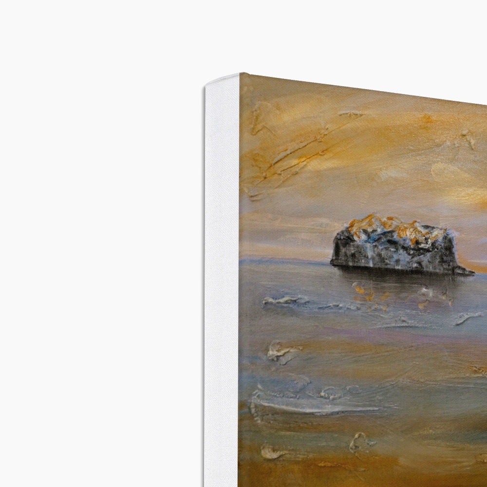 Bass Rock Dawn Art Eco Canvas-Edinburgh &amp; Glasgow Art Gallery