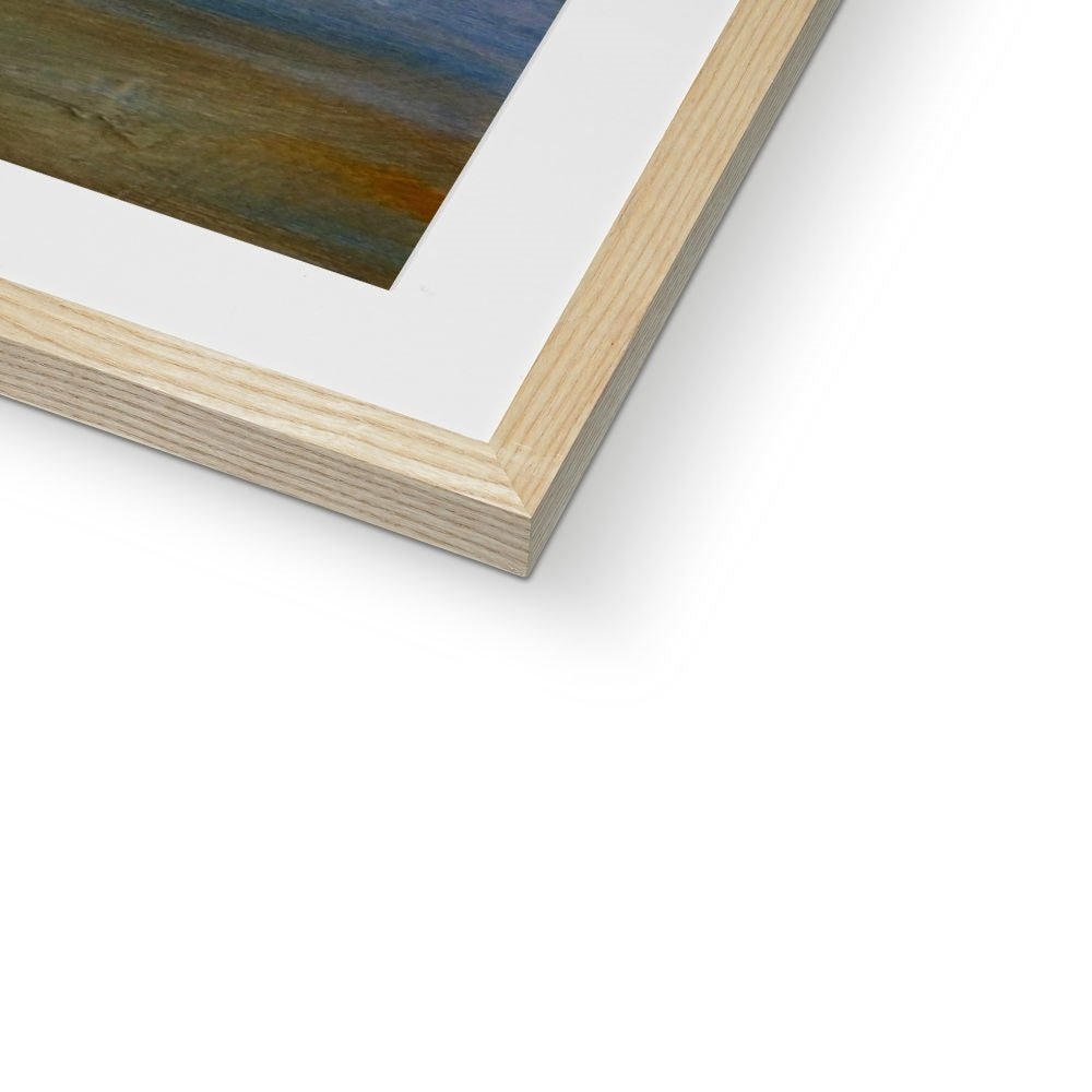 Bass Rock Dawn Painting | Framed &amp; Mounted Prints From Scotland