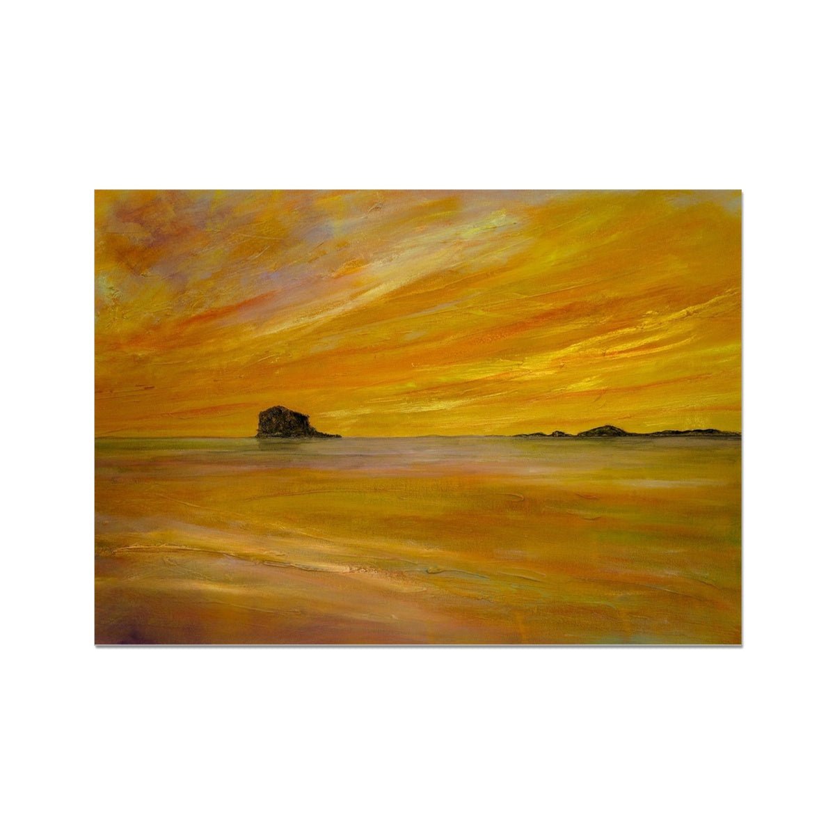 Bass Rock Dusk Prints