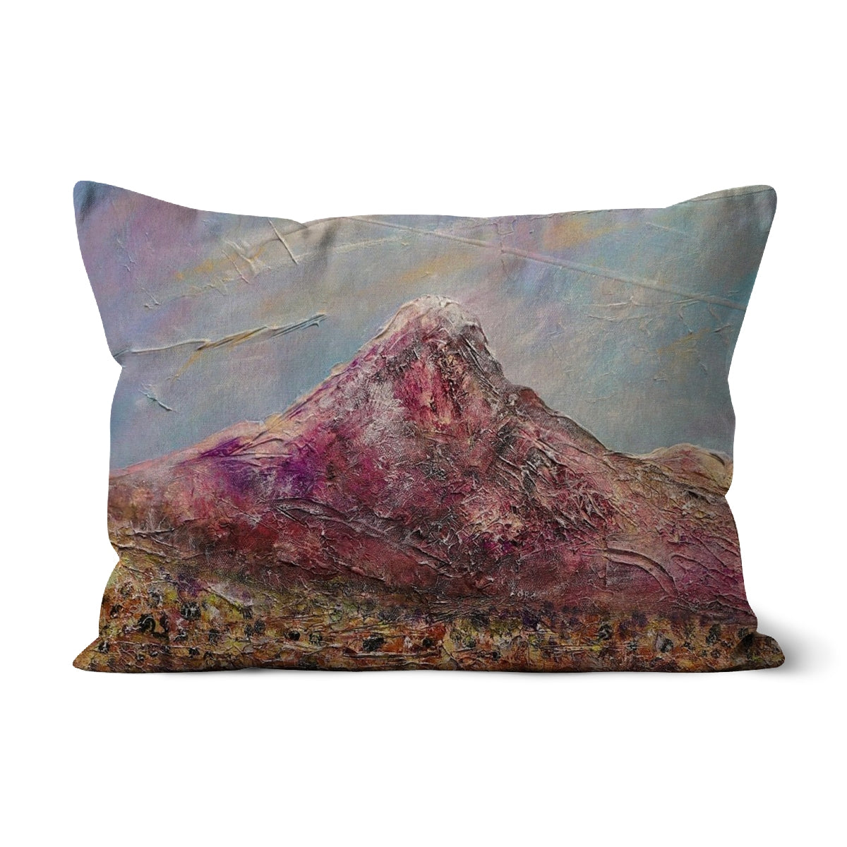 Ben Lomond Art Gifts Cushion | Scottish Lochs & Mountains Art Gallery | Paintings, Prints, Homeware and Art Gifts From Scotland By Scottish Artist Kevin Hunter