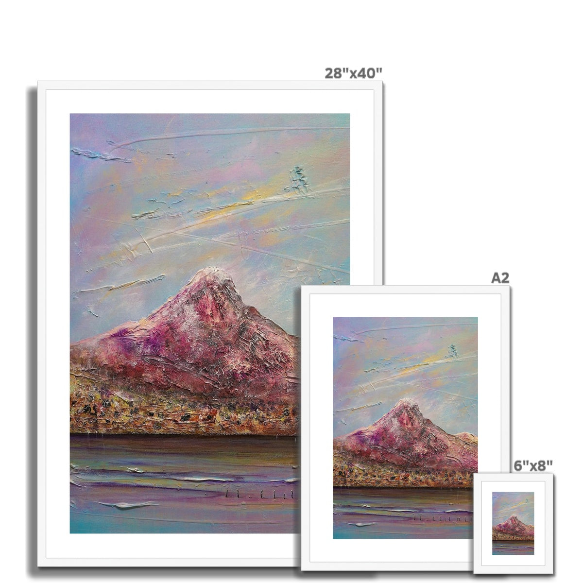 Ben Lomond Painting | Framed & Mounted Prints From Scotland