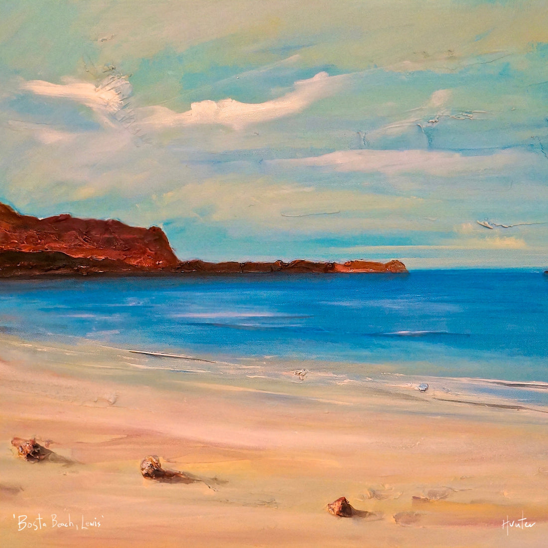 Bosta Beach Lewis | Scotland In Your Pocket Art Print