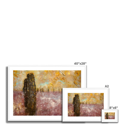 Brodgar Mist Orkney Painting | Framed &amp; Mounted Prints From Scotland