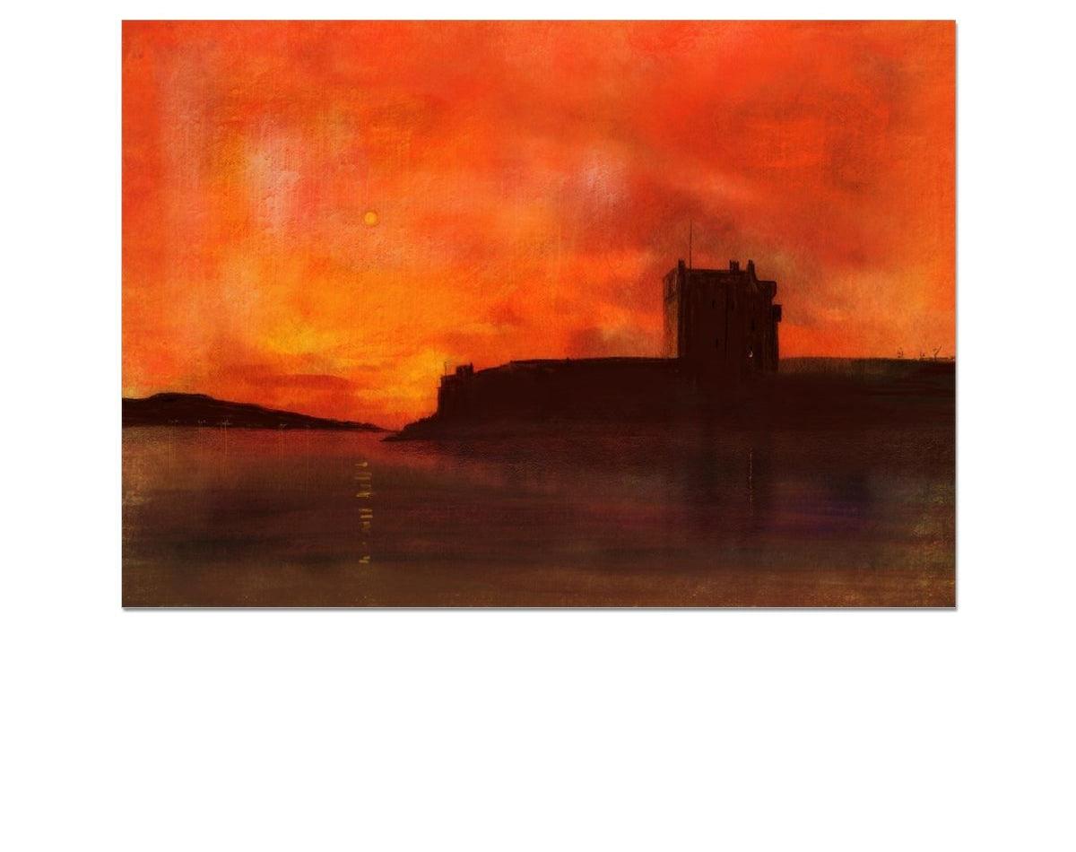 Broughty Castle Sunset Art Prints from my Historic & Iconic Art Gallery Collection