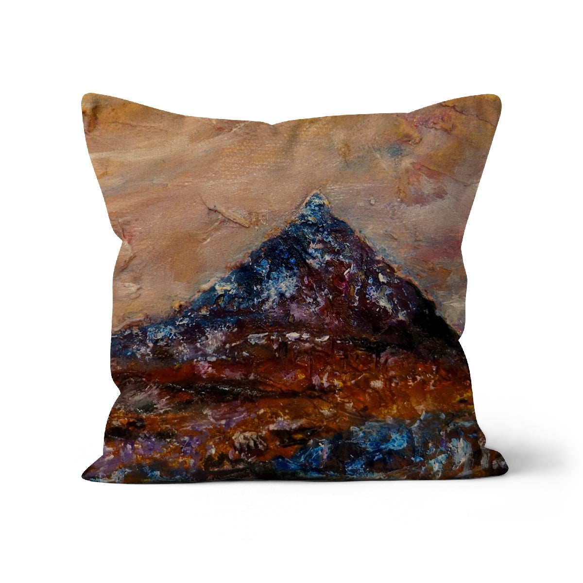 Buachaille Etive Mòr Art Gifts Cushion | Glencoe Art Gallery | Paintings, Prints, Homeware and Art Gifts From Scotland By Scottish Artist Kevin Hunter