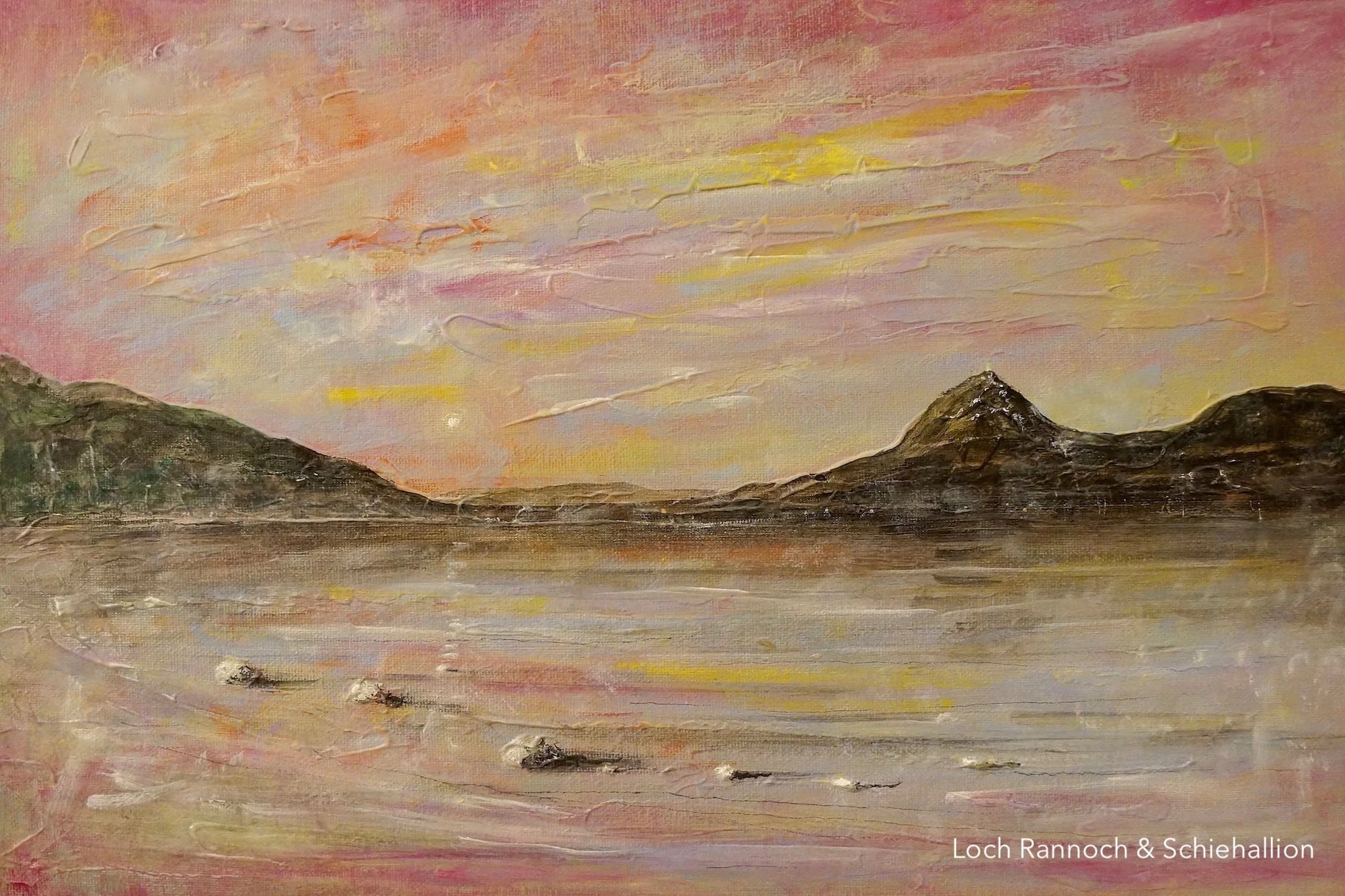 Buy Original Landscape Paintings Scotland-Scottish Artist Kevin Hunter