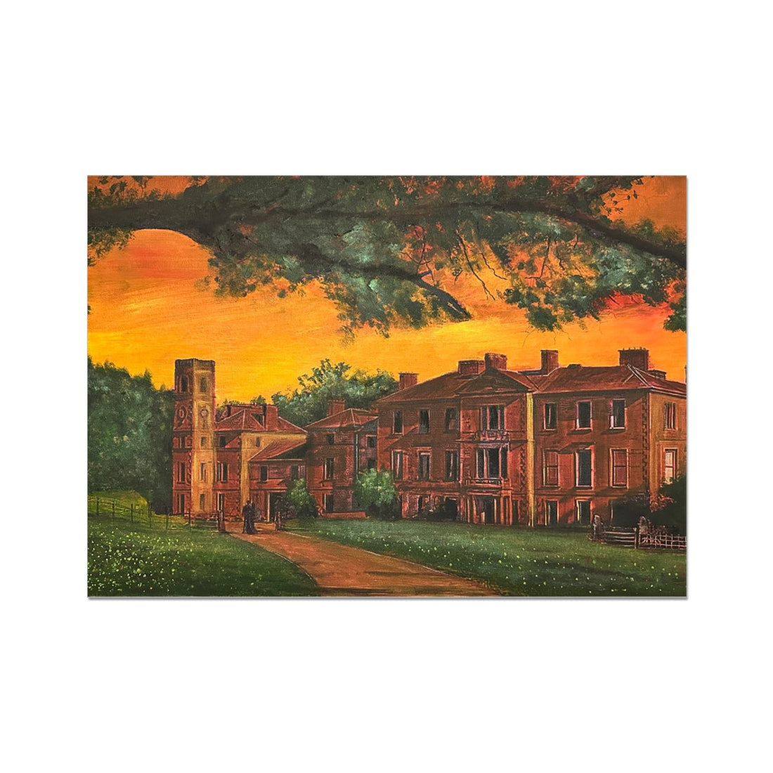 Cambo House St Andrews Prints | Historic &amp; Iconic Scotland Art Gallery | Paintings, Prints, Homeware and Art Gifts From Scotland By Scottish Artist Kevin Hunter