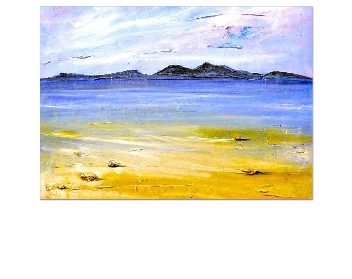 Camusdarach Beach Arisaig Art Prints from my Highlands & Lowlands Art Gallery Collection