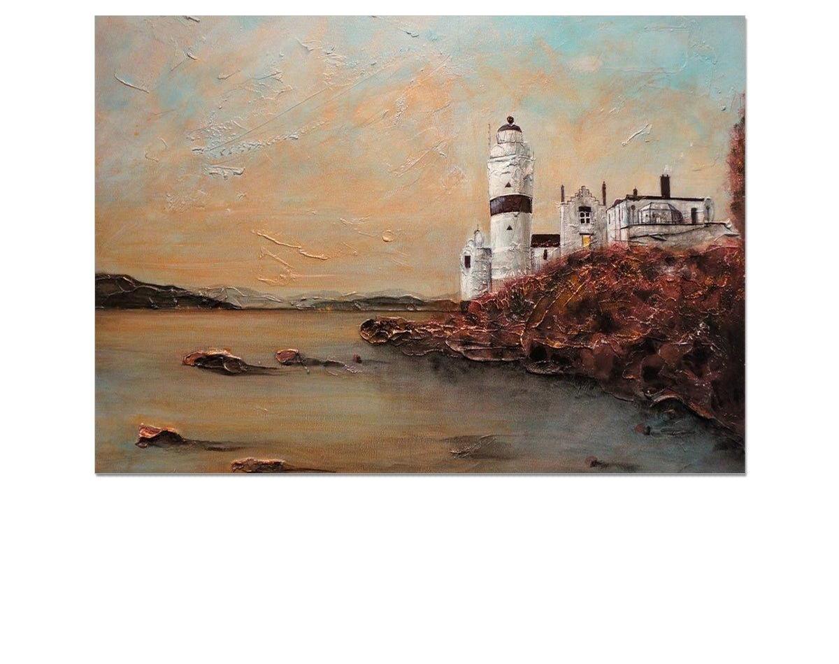 Cloch Lighthouse Dawn Art Prints