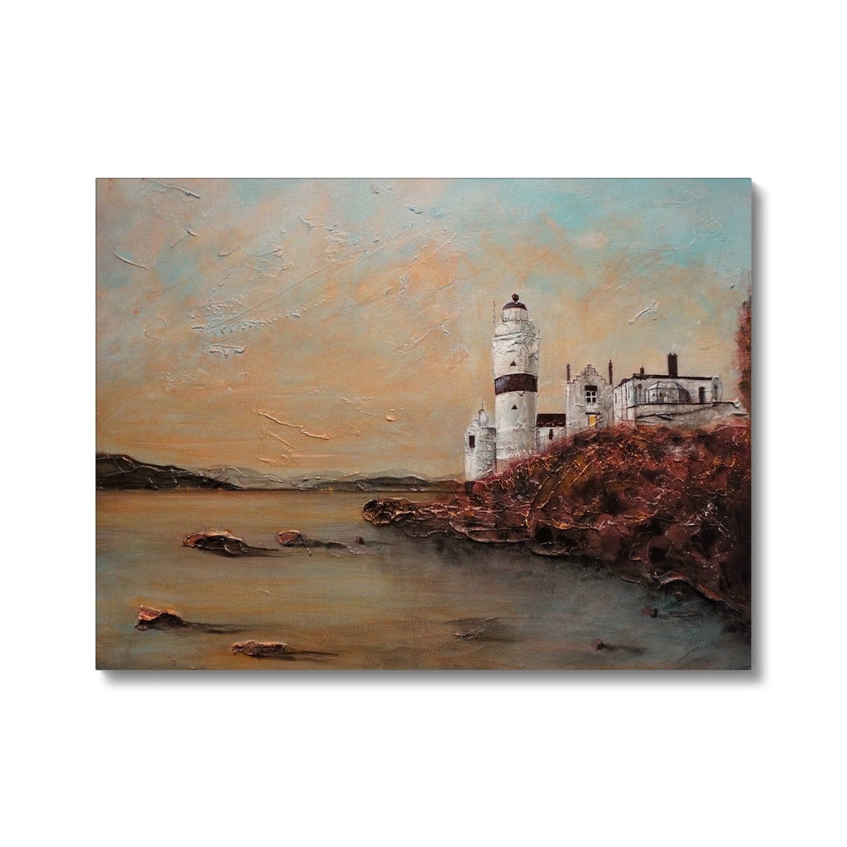 Cloch Lighthouse Dawn Canvas