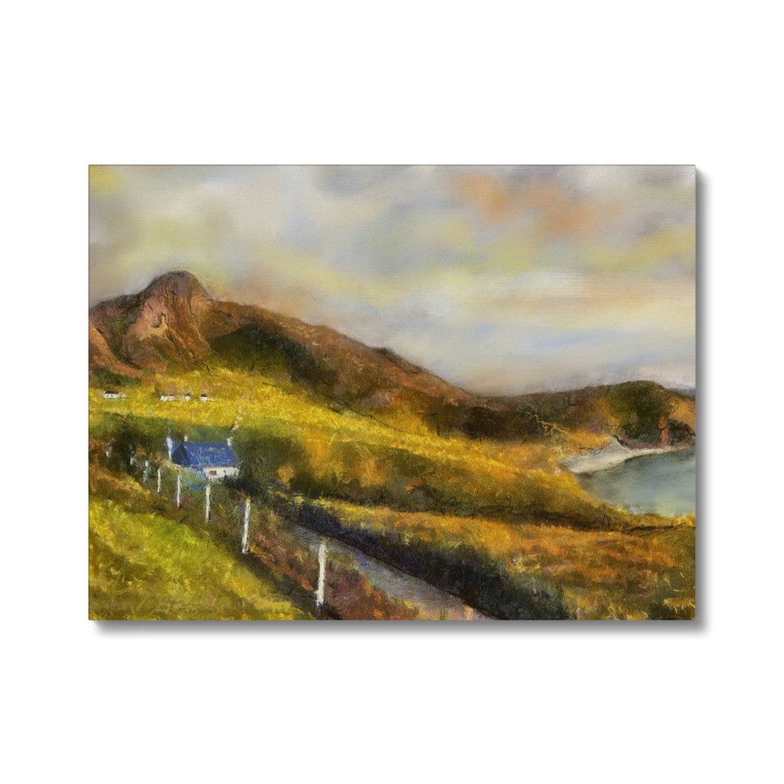 Coldbackie Canvas | Scottish Highlands &amp; Lowlands Art Gallery | Paintings, Prints, Homeware and Art Gifts From Scotland By Scottish Artist Kevin Hunter