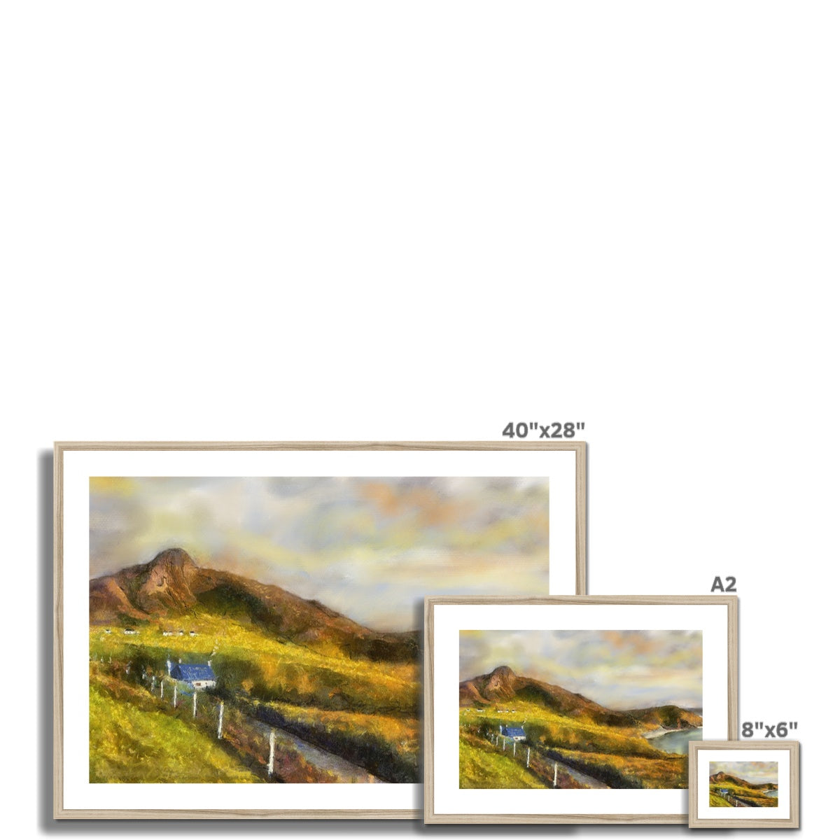 Coldbackie Painting | Framed & Mounted Prints From Scotland