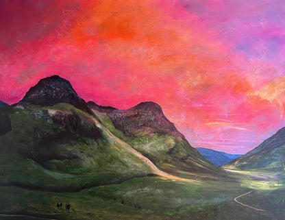 Commission Request Original Landscape Paintings From Scotland