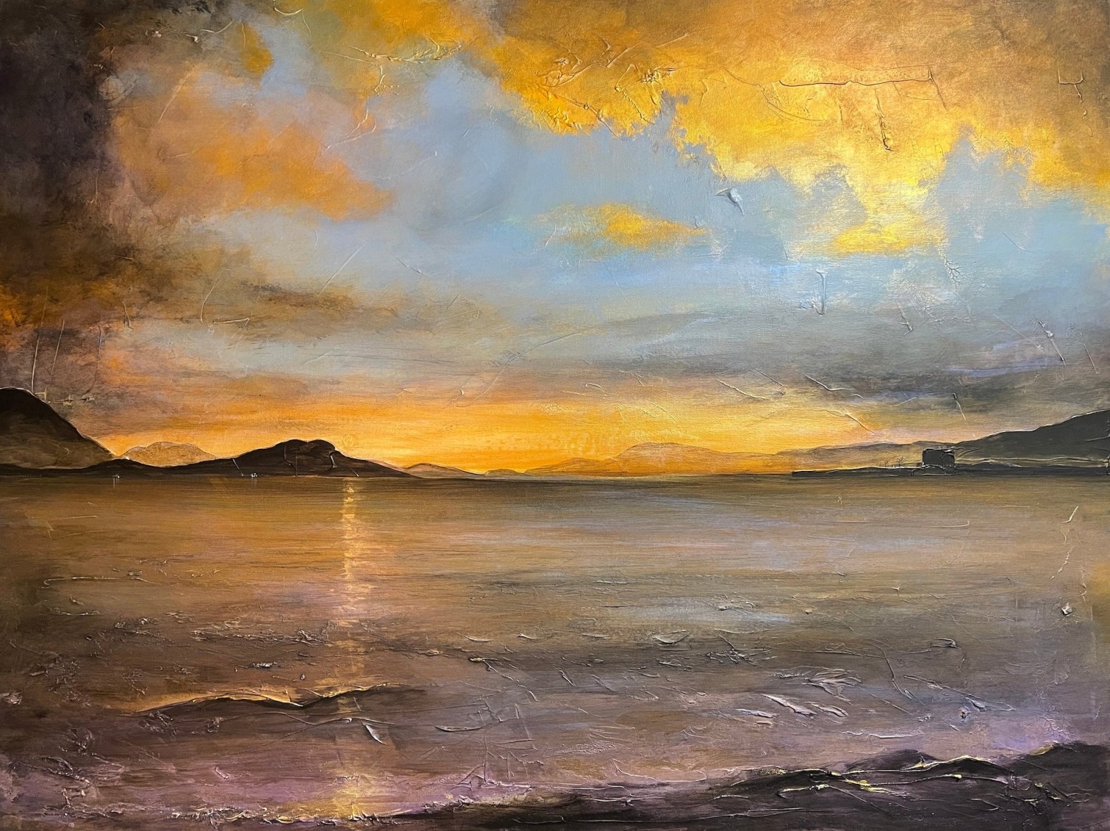 Commission Request Original Landscape Paintings From Scotland