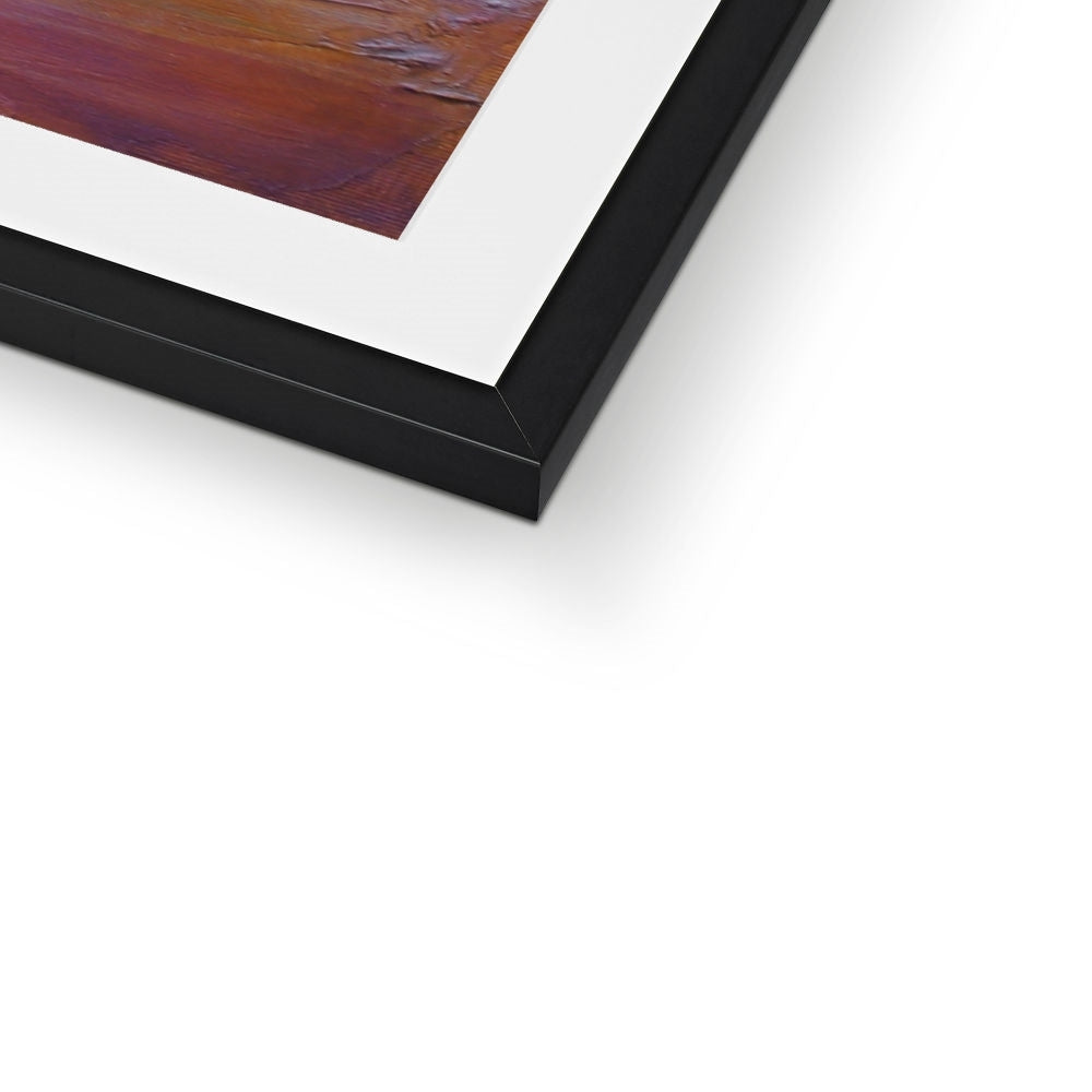 Copacabana Beach Dusk Painting | Framed &amp; Mounted Prints From Scotland