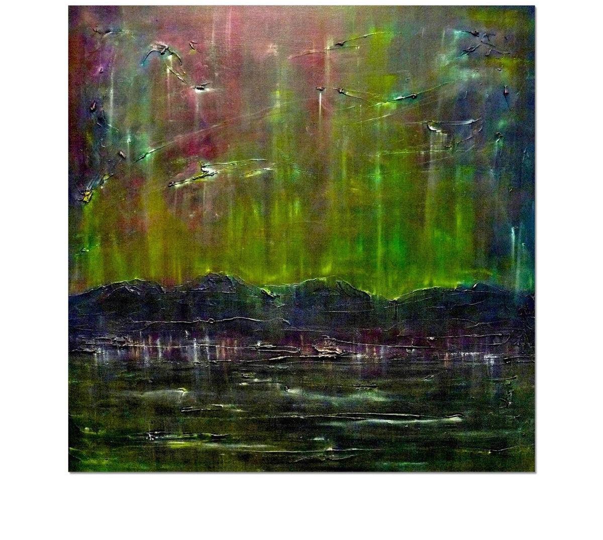 Cromarty Harbour Northern Lights Art Prints from my Highlands & Lowlands Art Gallery Collection