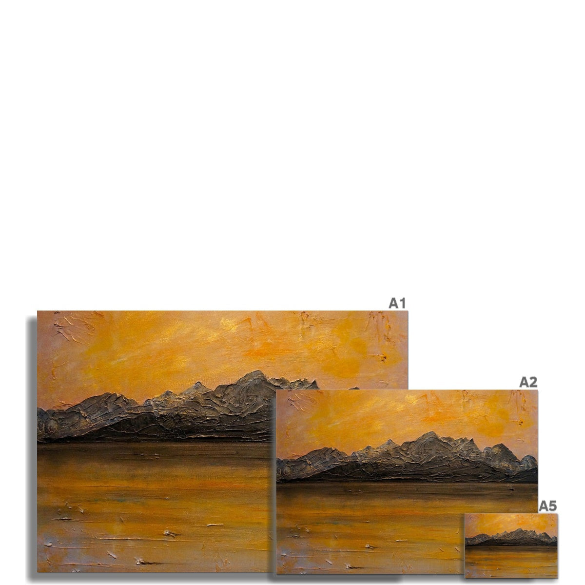 Cuillin Sunset Skye Prints