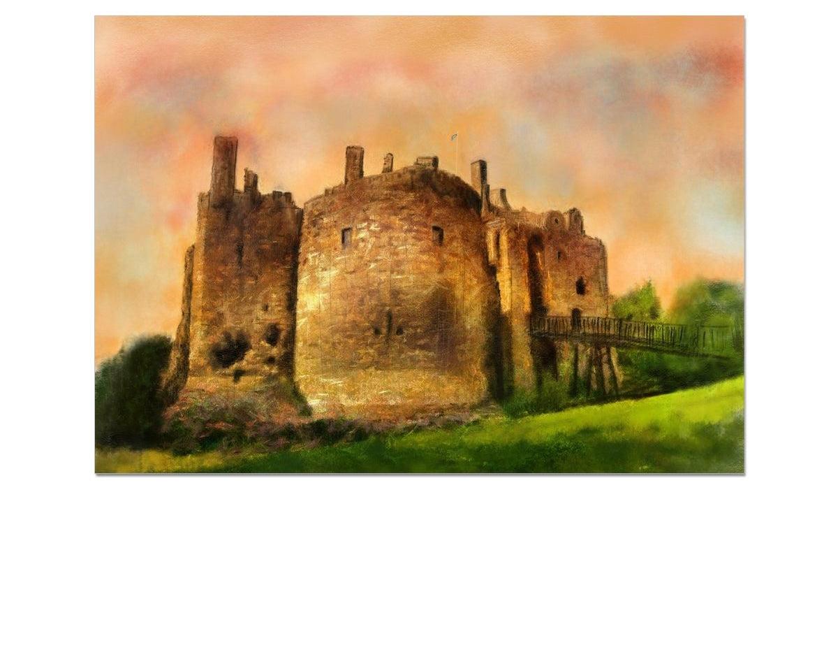 Dirleton Castle Dusk Art Prints