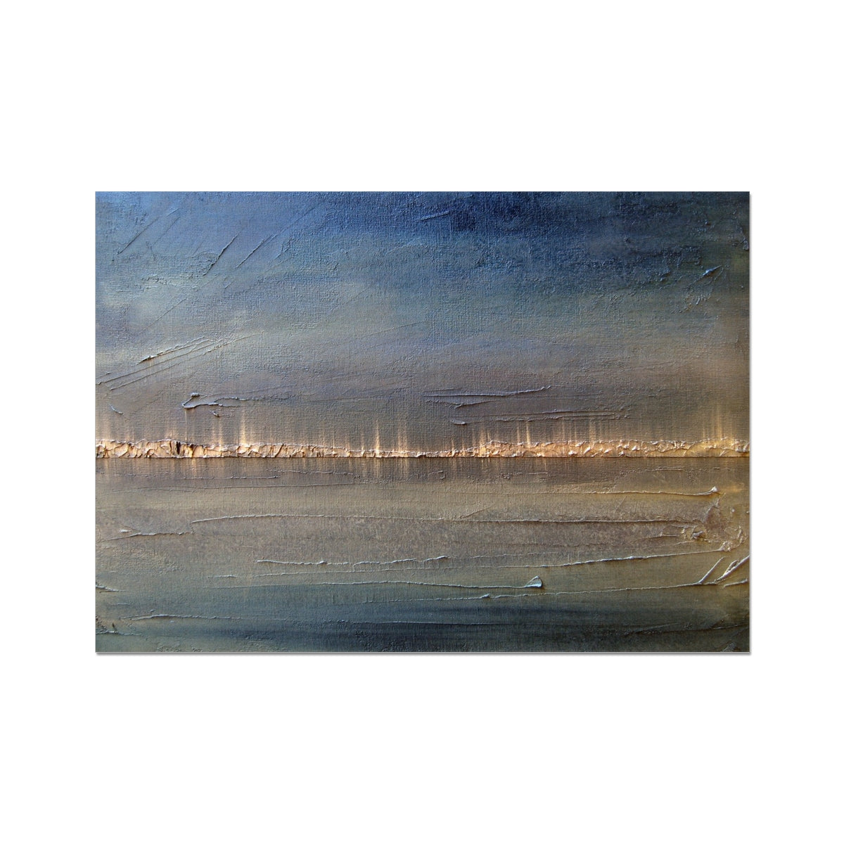 Distant Lights Lake Ontario Prints | World Art Gallery | Paintings, Prints, Homeware and Art Gifts From Scotland By Scottish Artist Kevin Hunter