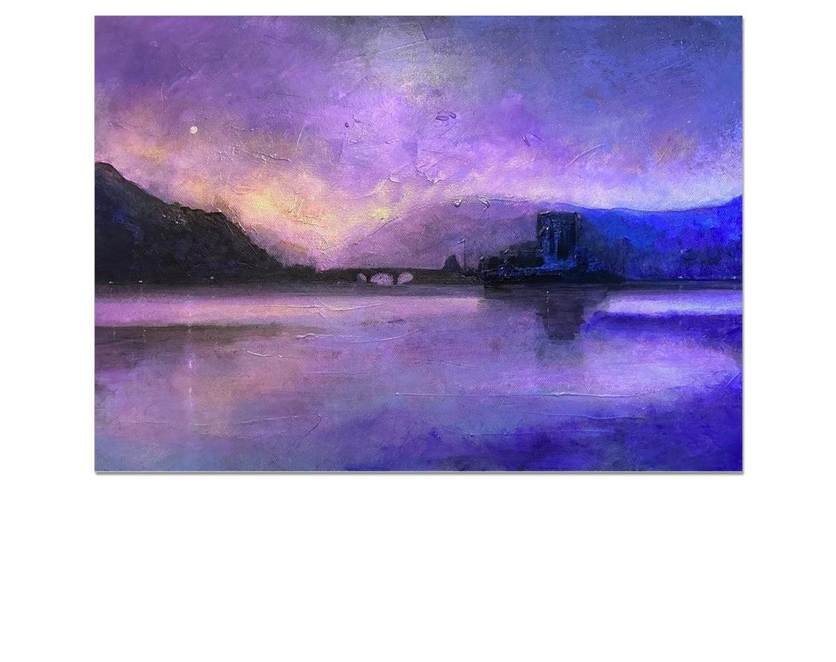 Eilean Donan Castle Moonset Art Prints