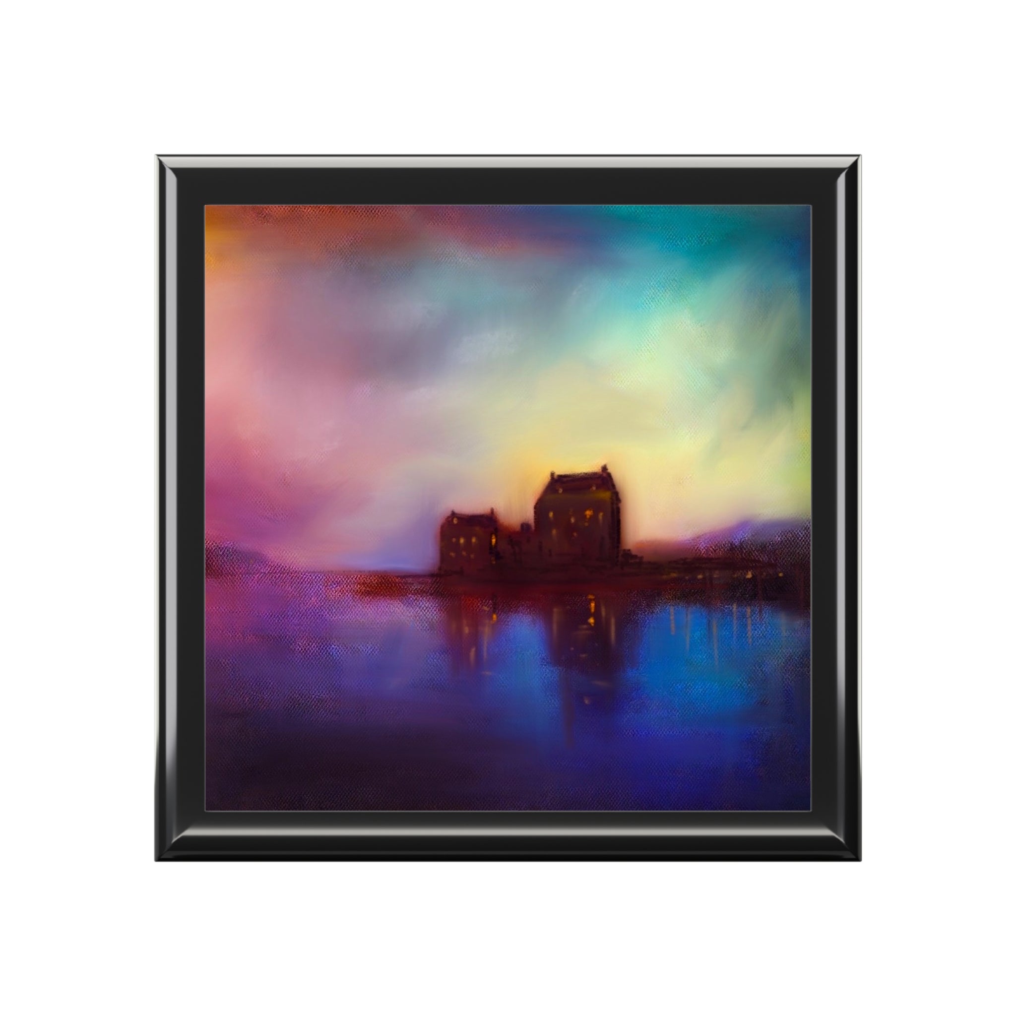 Eilean Donan Castle Sunset | Art Jewellery Box | Scotland