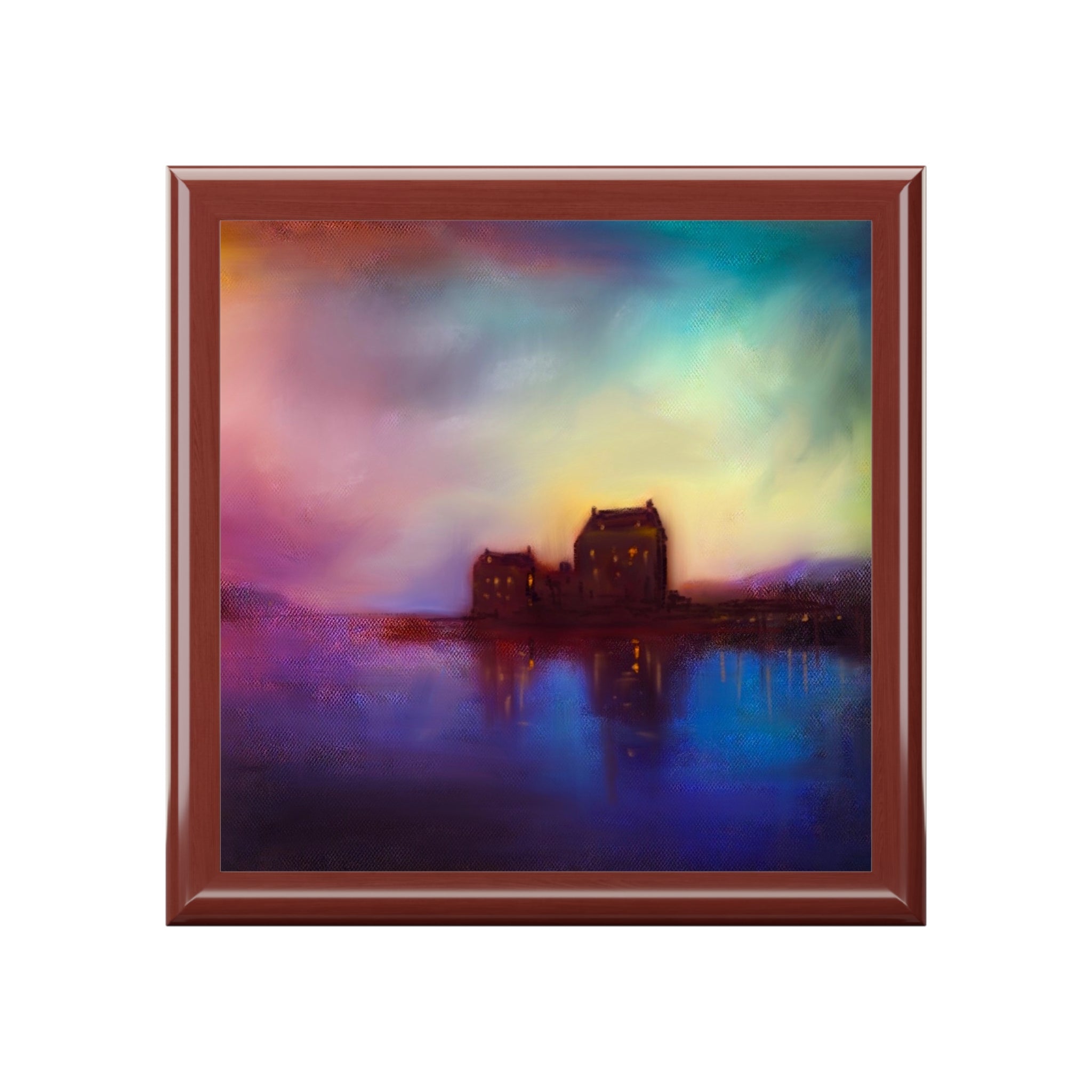 Eilean Donan Castle Sunset | Art Jewellery Box | Scotland