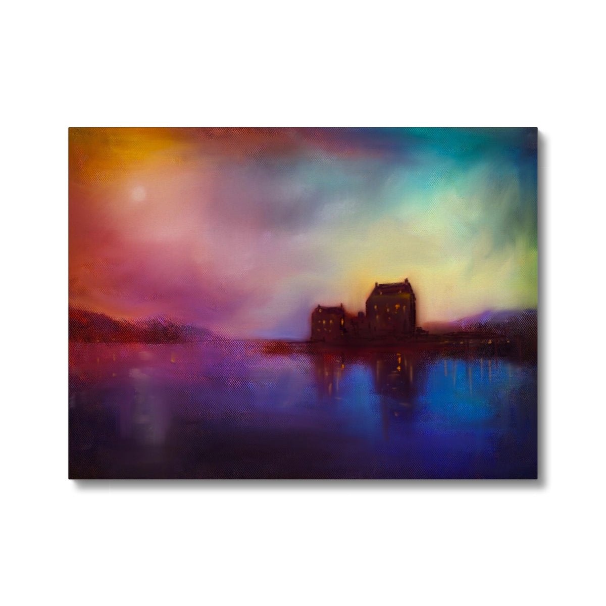 Eilean Donan Castle Sunset Canvas