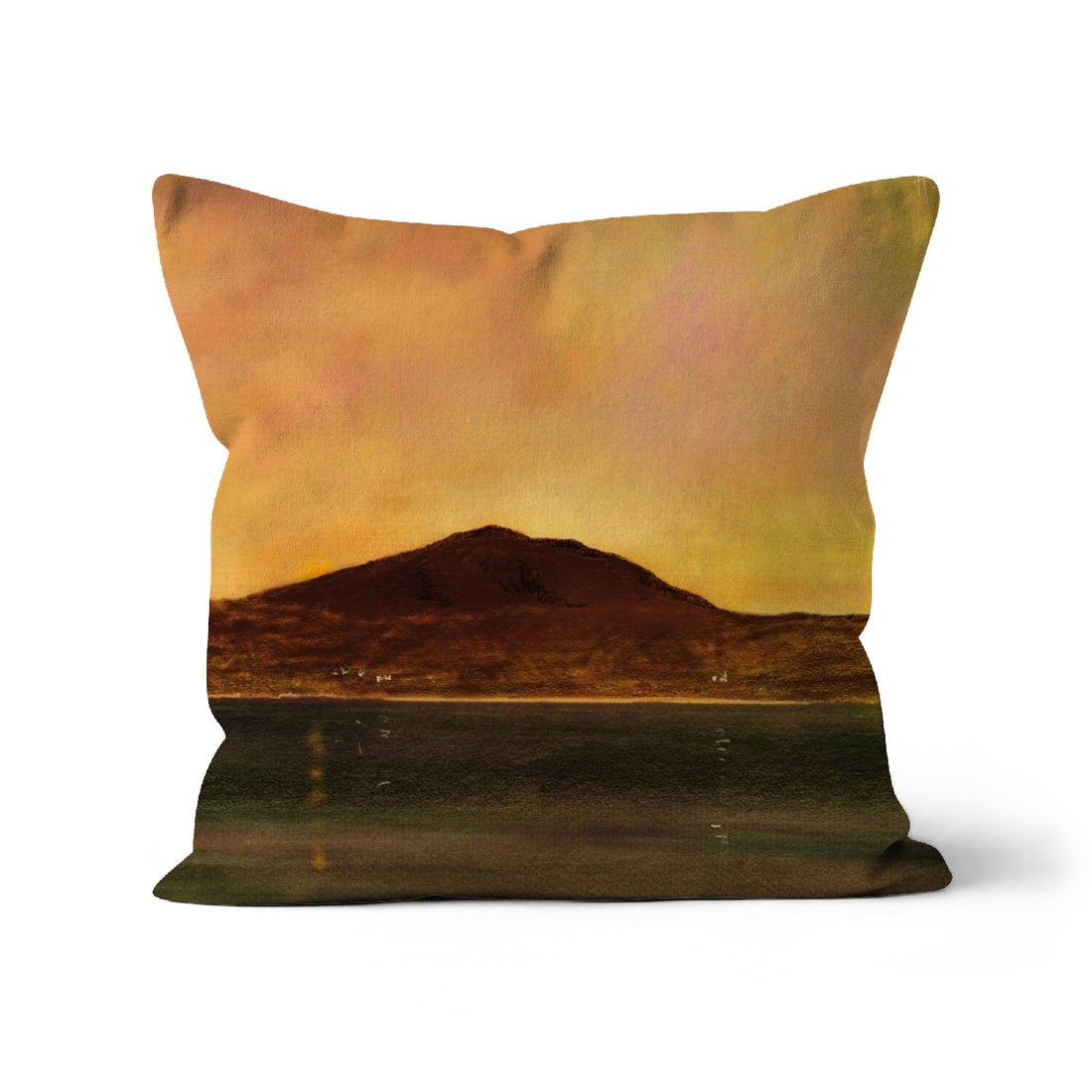 Eriskay Dusk Art Gifts Cushion | Hebridean Islands Art Gallery | Paintings, Prints, Homeware and Art Gifts From Scotland By Scottish Artist Kevin Hunter