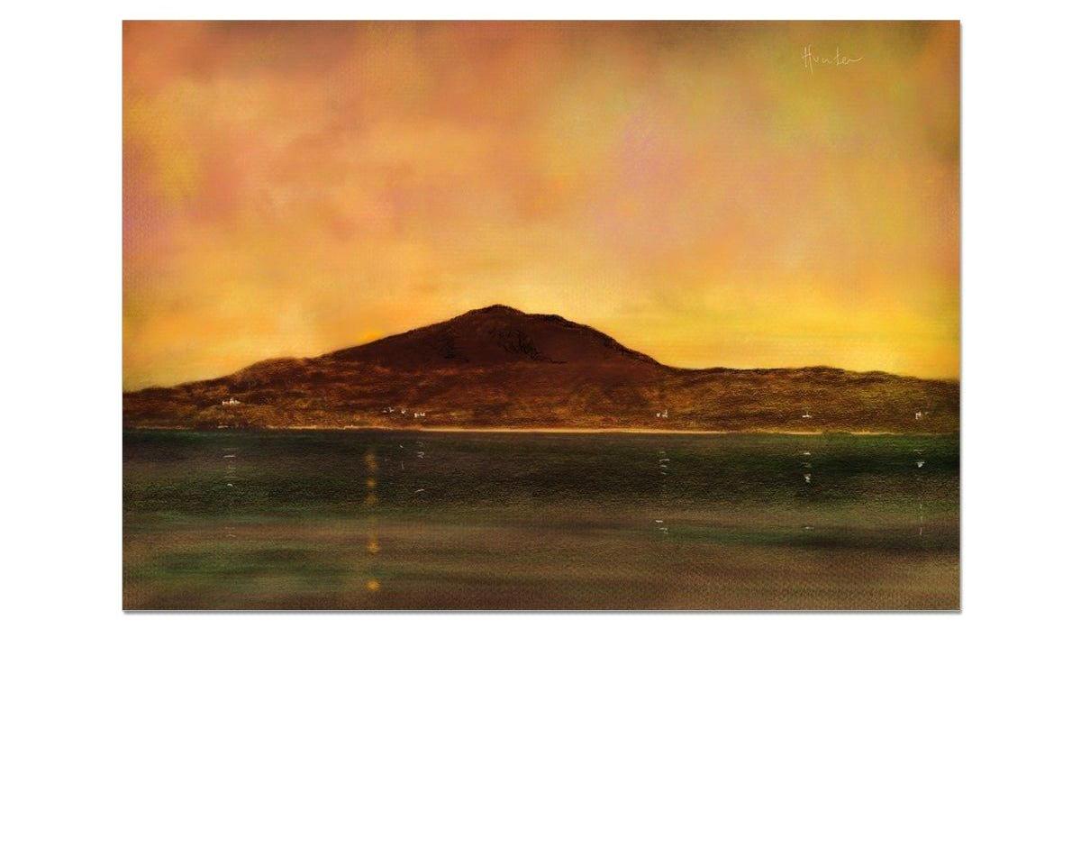 Eriskay Dusk Art Prints from my Hebridean Islands Art Gallery Collection