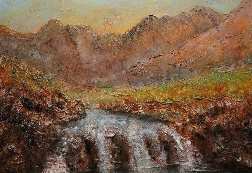 Fairy Pools Dawn Skye Art Prints from my Skye Art Gallery Collection