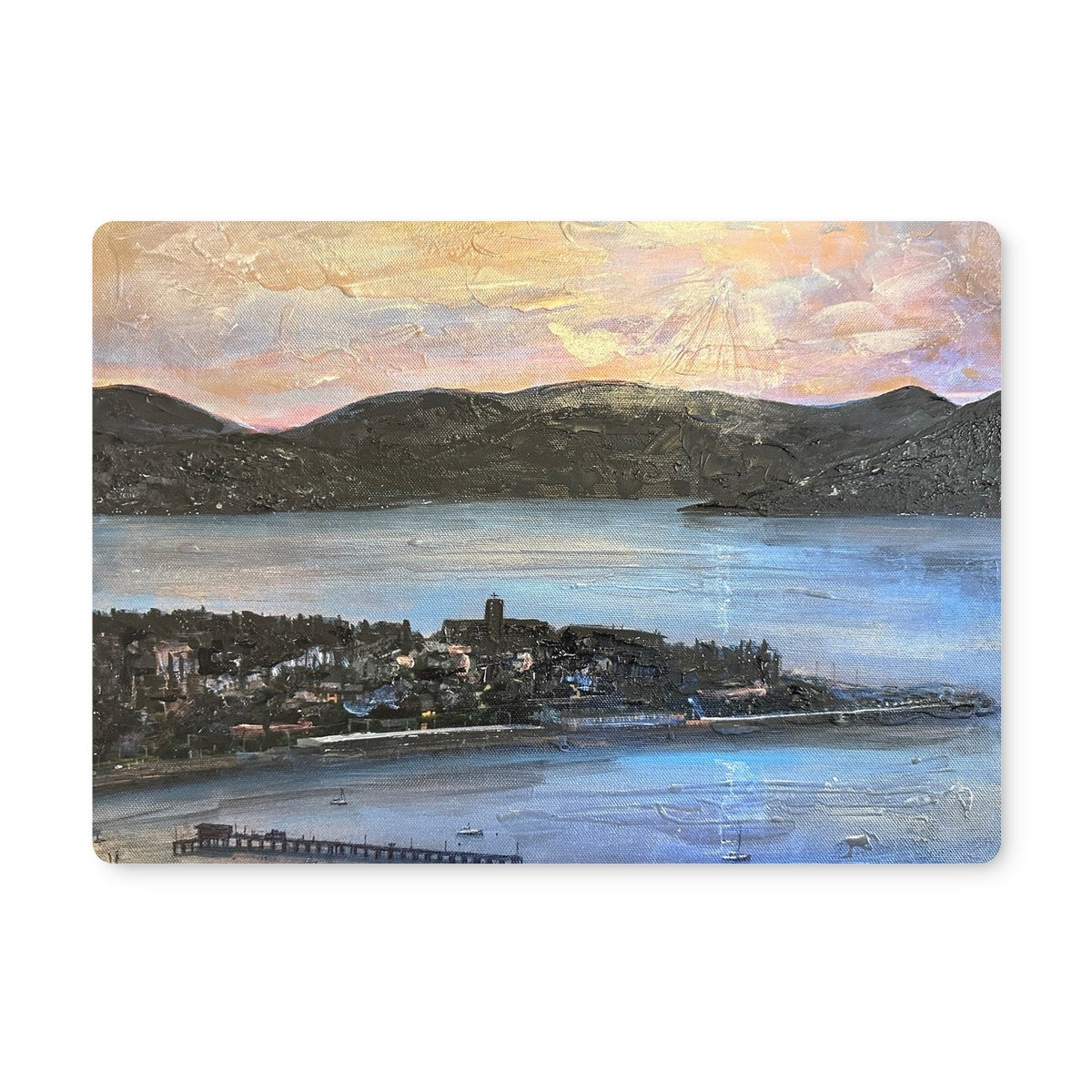 From Lyle Hill | Scottish Art Gifts | Placemat | River Clyde Art Gallery | Paintings, Prints, Homeware and Art Gifts From Scotland By Scottish Artist Kevin Hunter