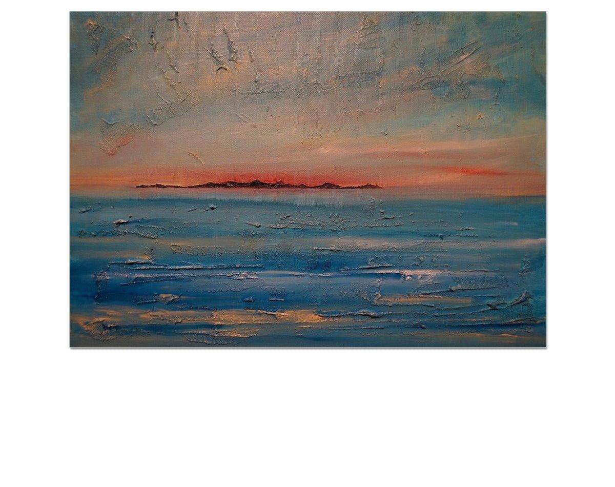 Gigha Sunset-art-painting-scotland