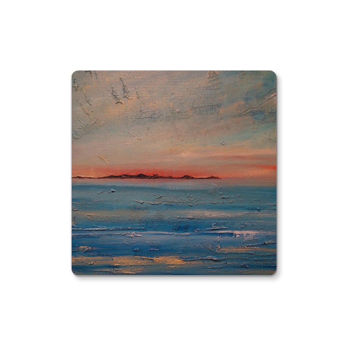 Gigha Sunset | Scottish Art Gifts | Coaster