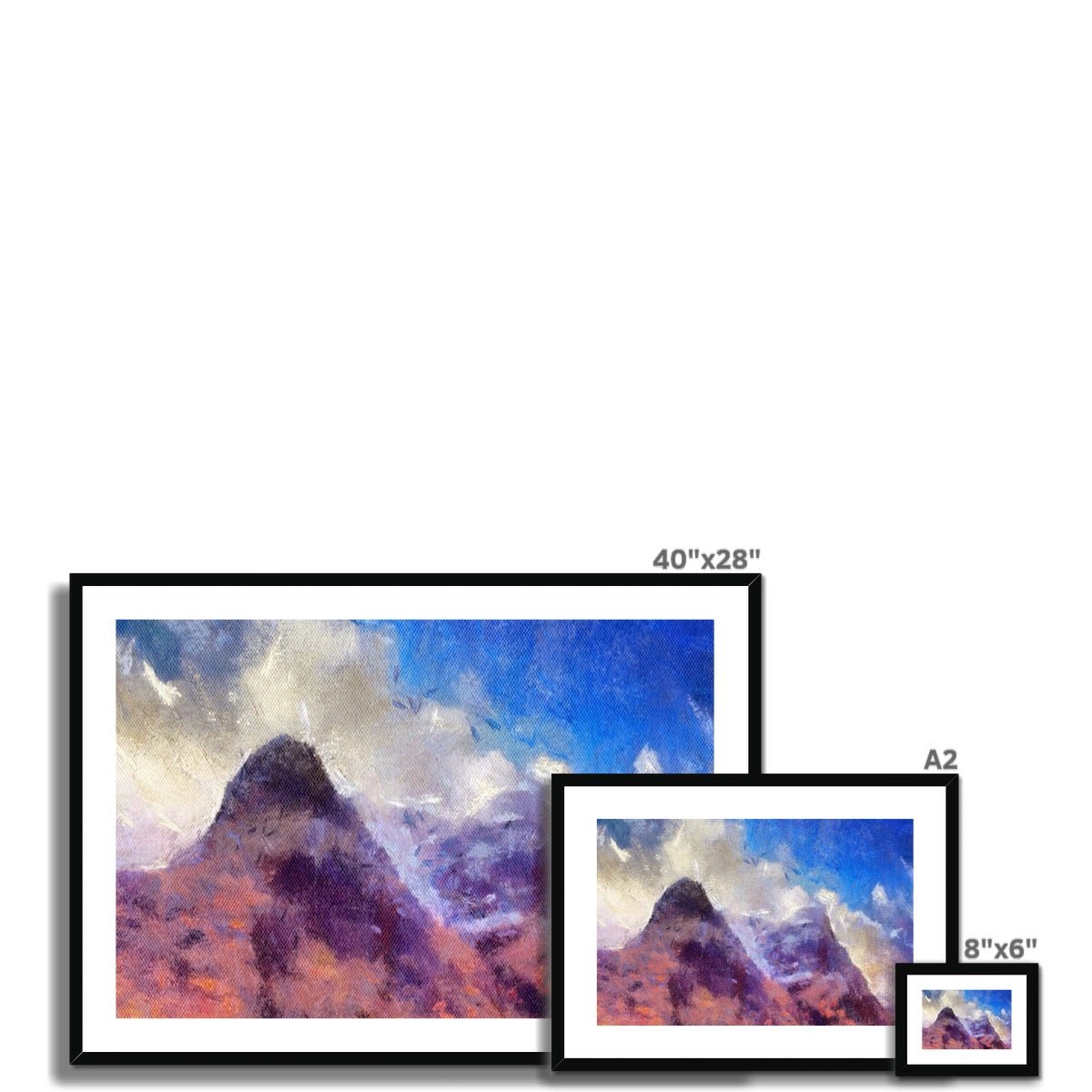 Glencoe Painting | Framed & Mounted Prints From Scotland