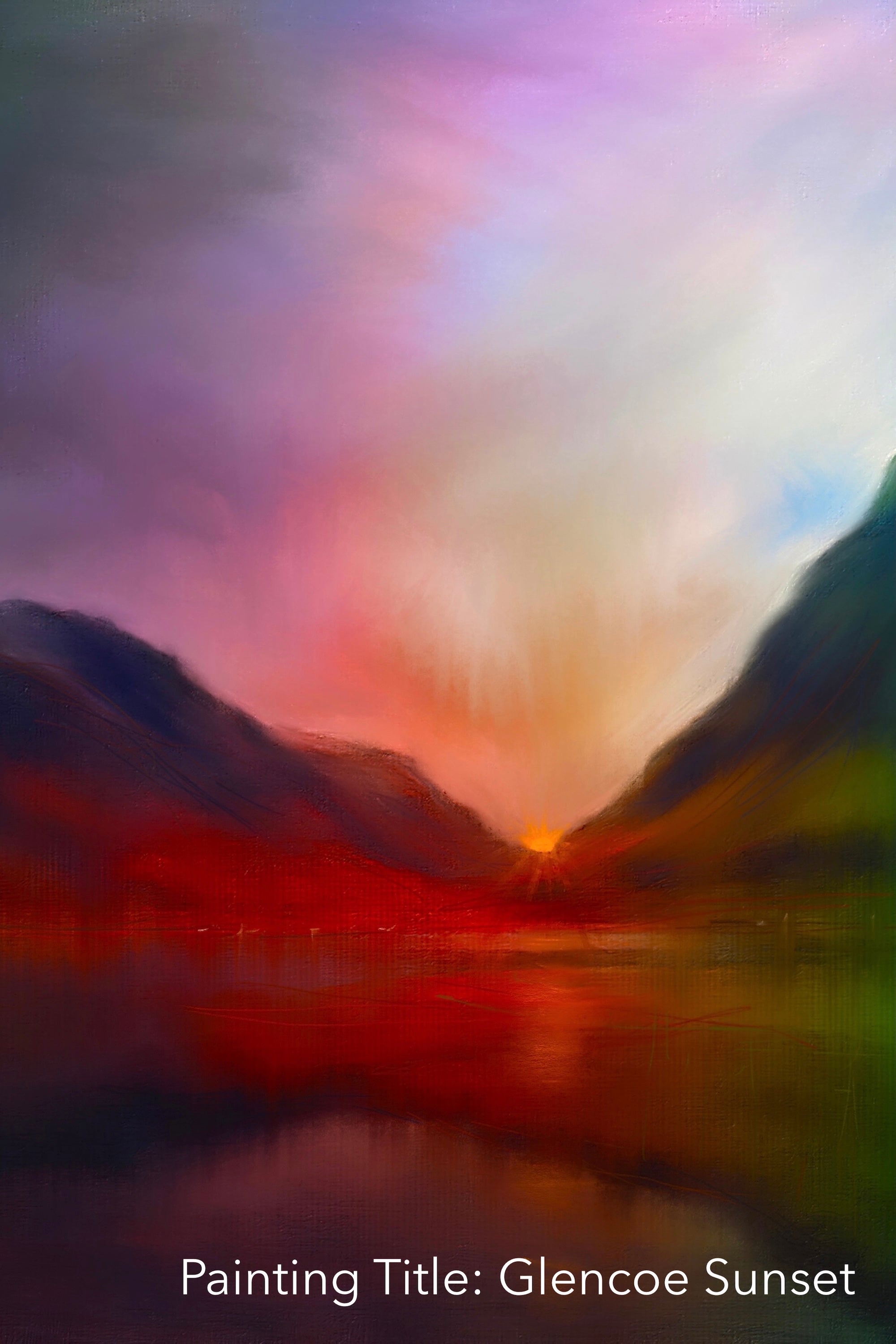 Glencoe Landscape Canvas Art Prints From Scotland-Glencoe Art Gallery